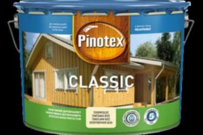 Універсальний декоративний засіб для захисту деревини - Pinotex Classic Lasur