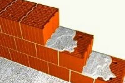 Теплый легкий кладочный раствор для кладки стен из блоков