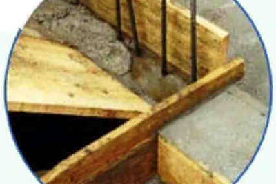 Монолитная бетонная лестница в частном доме своими руками