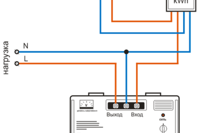 Подключение стабилизатора напряжения