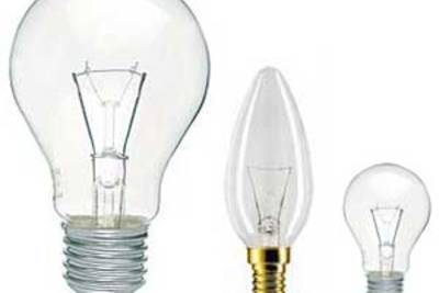Разновидности ламп освещения