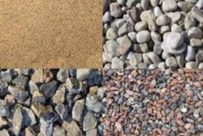 Песок и щебень для строительства